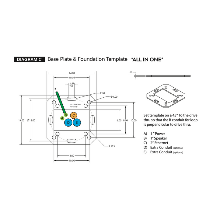 Foundation Base Plate