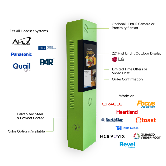 Drive-Thru Speaker Post - StreamPOST PRO