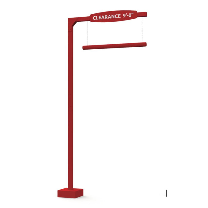 9ft Drive-Thru Clearance Bar