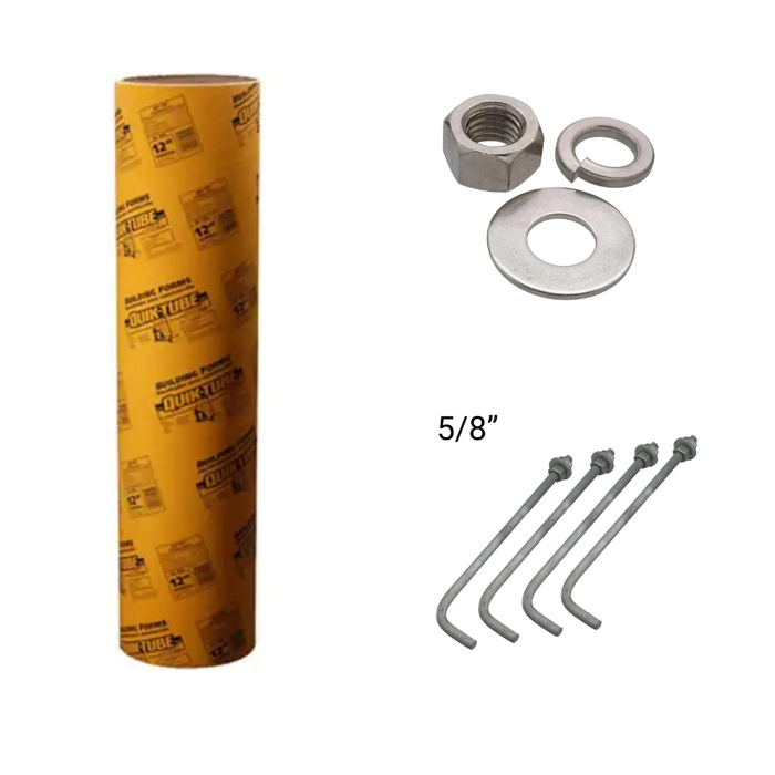 Foundation Kit - For Digital Drive Thru Enclosure