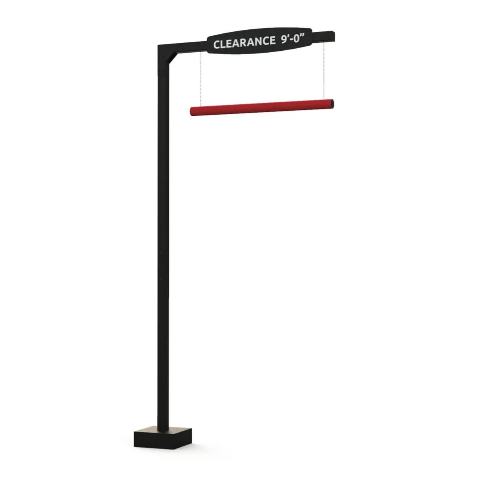 9ft Drive-Thru Clearance Bar