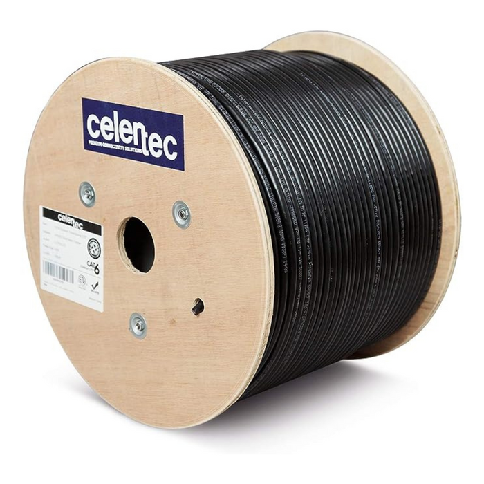 Outdoor CAT6 Weatherproof Ethernet Cable Box - 500ft