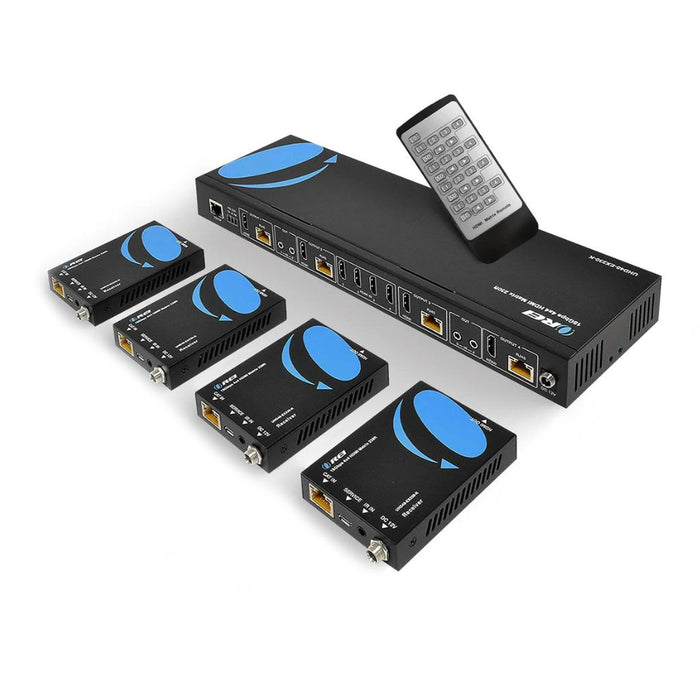 UltraHD 4K HDBaseT HDMI Extender - 4x4 Matrix